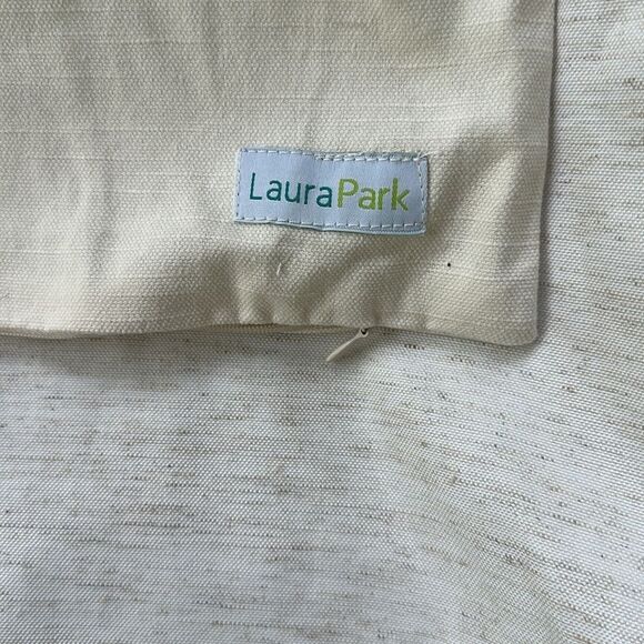 Laura Park Decorative Pillow Cover 22”x22” - Picture 2 of 4